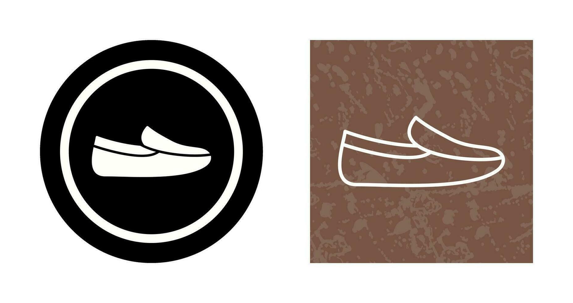 Men's Loafers Vector Icon
