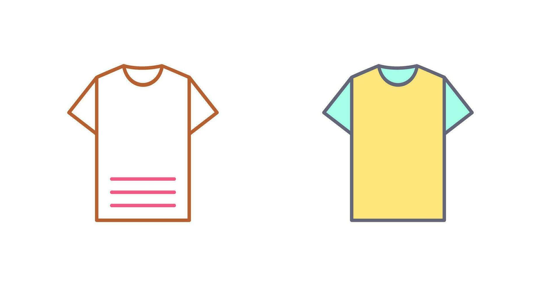 Plain T Shirt Vector Icon