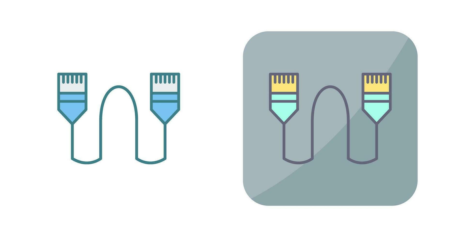 Internet Cable Vector Icon