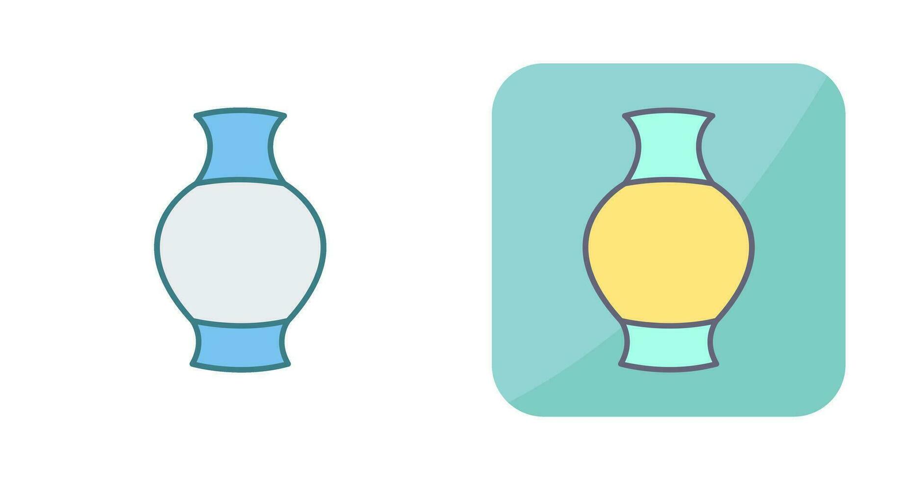 Antique Jar Vector Icon