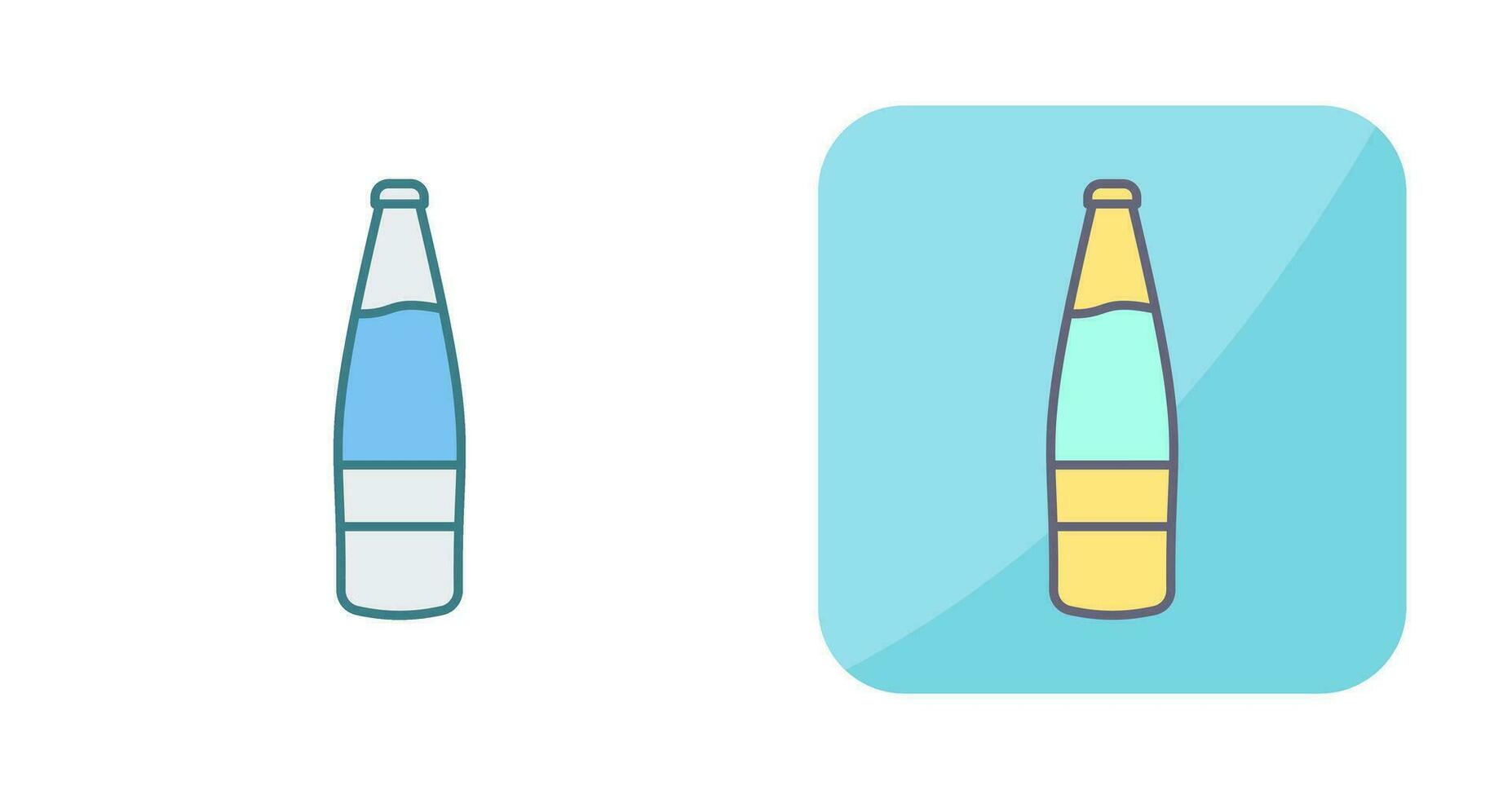 Beer Bottle Vector Icon
