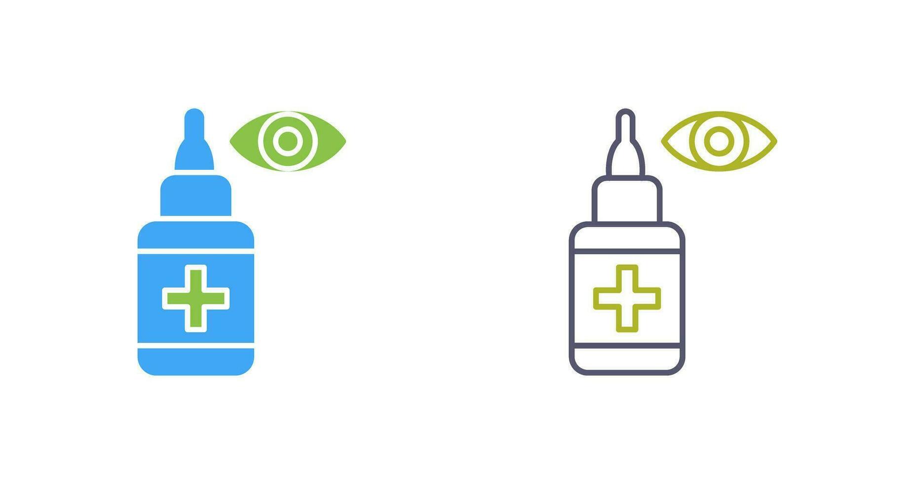 Eye Drop Vector Icon