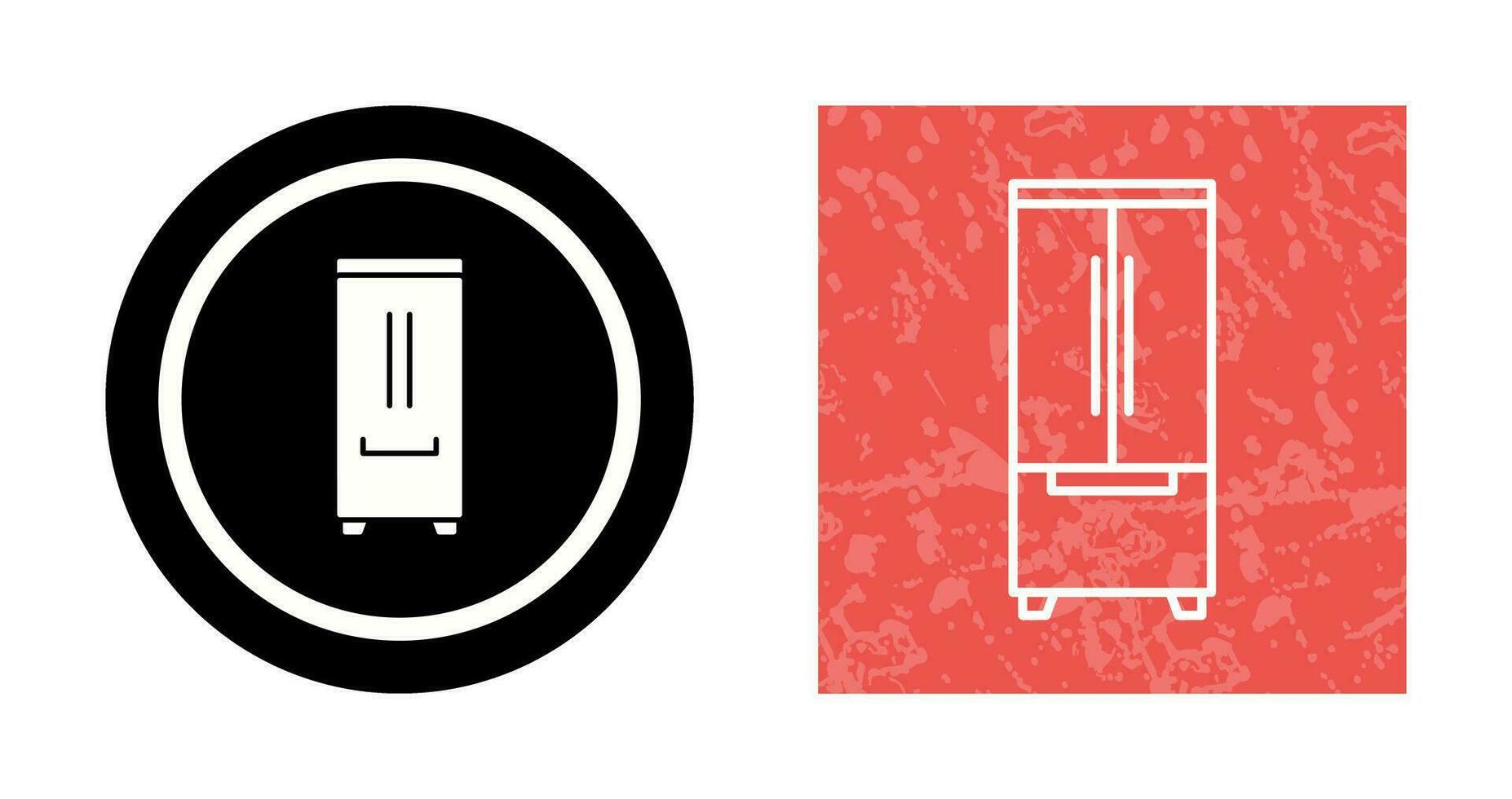 Refrigerator Vector Icon