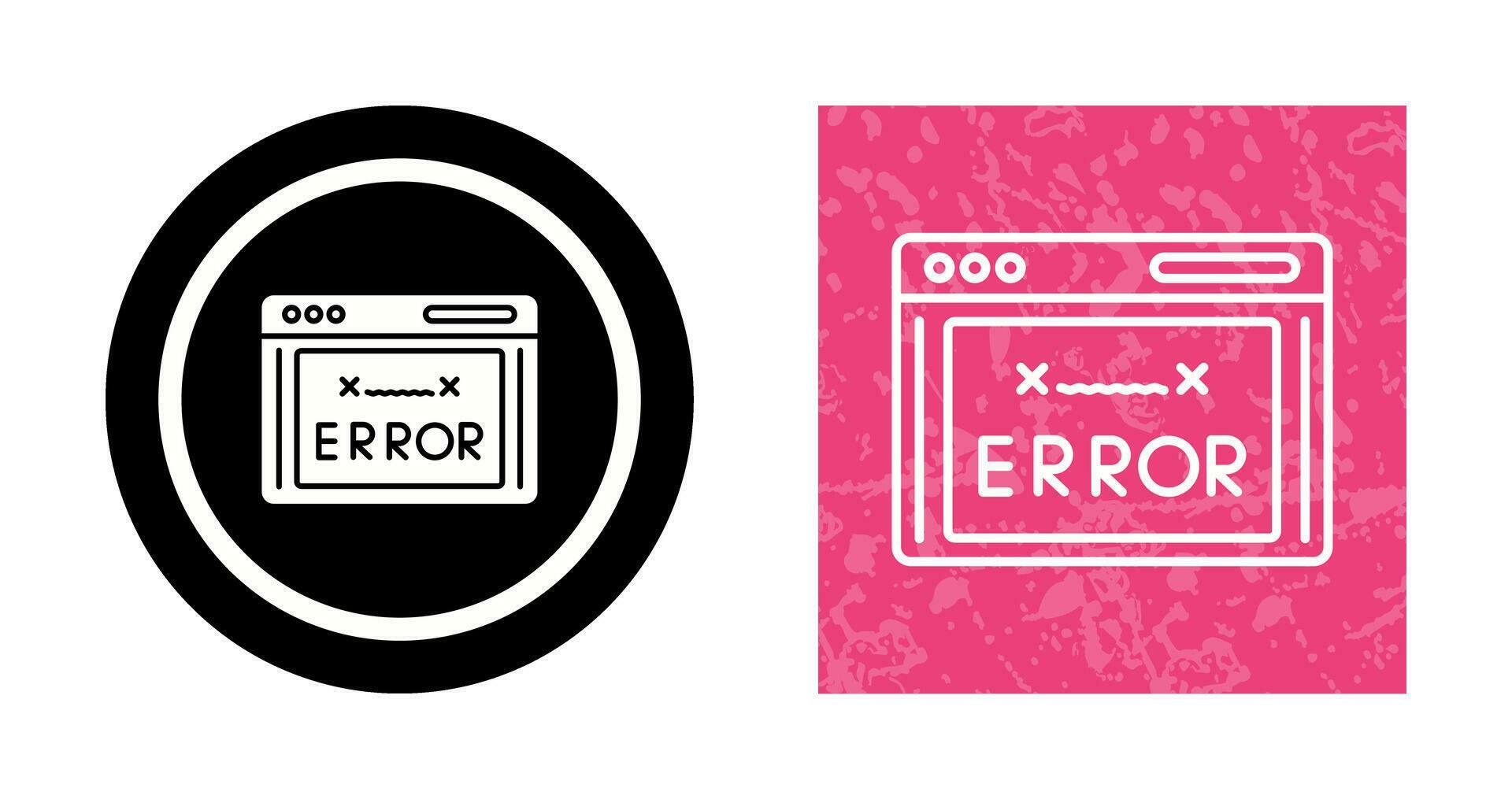 Error Code Vector Icon 33697228 Vector Art at Vecteezy