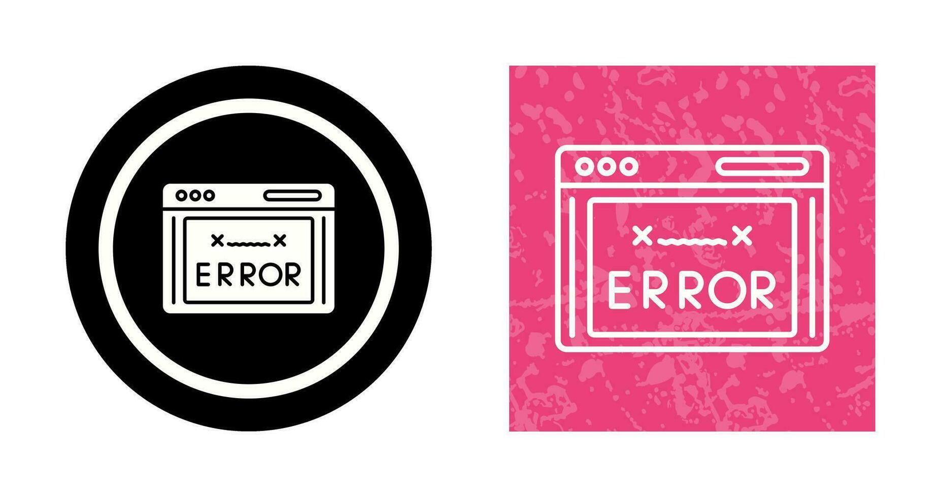 Error Code Vector Icon