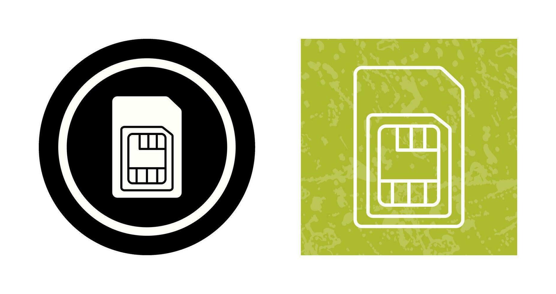 Sim Card Vector Icon