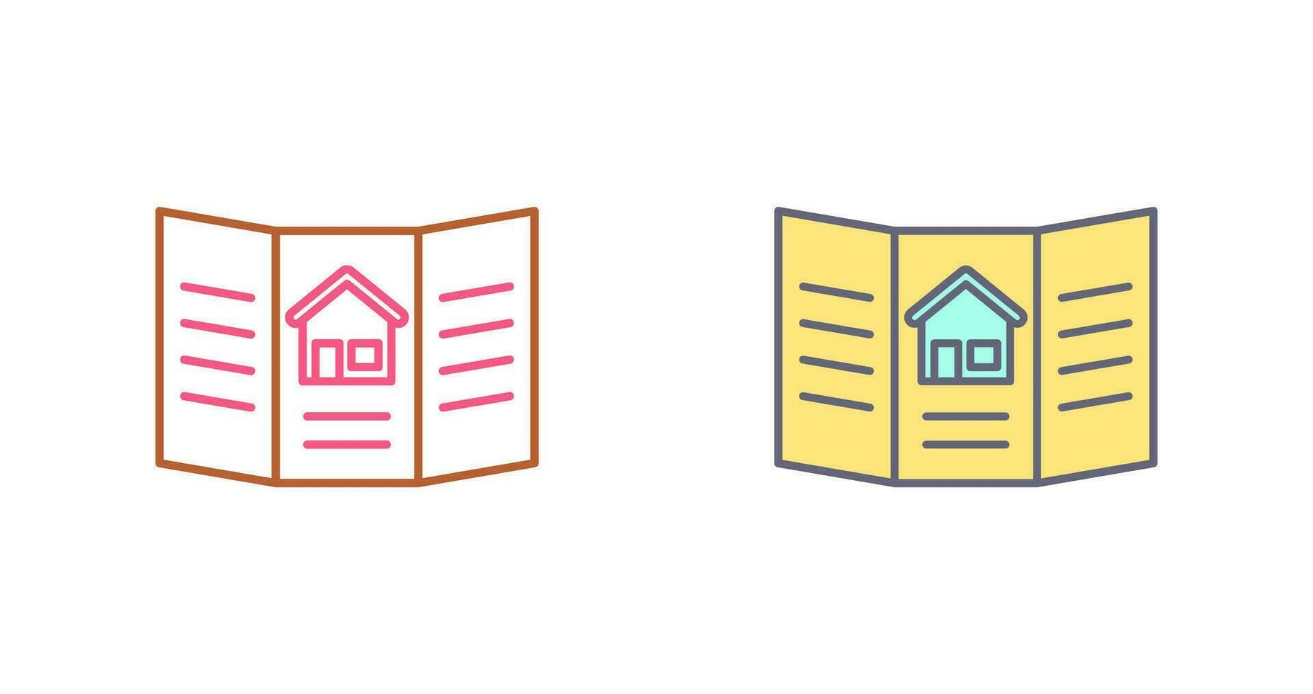 Brochure Vector Icon