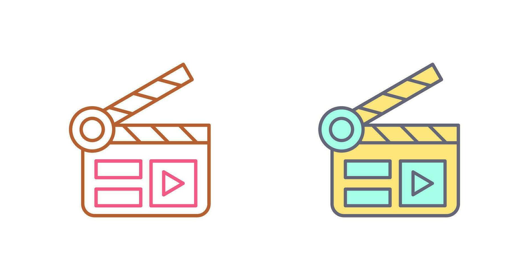 Clapper Board Vector Icon