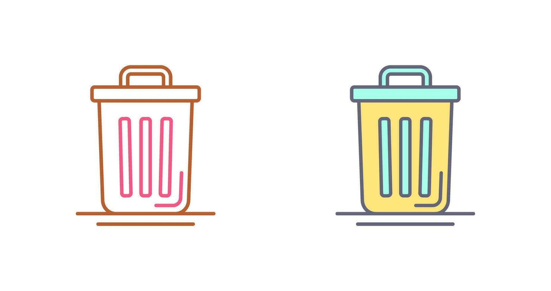 Trash Can Vector Icon