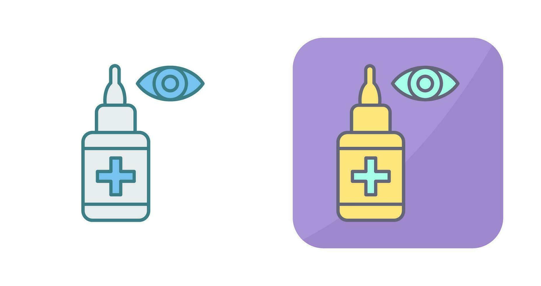 Eye Drop Vector Icon