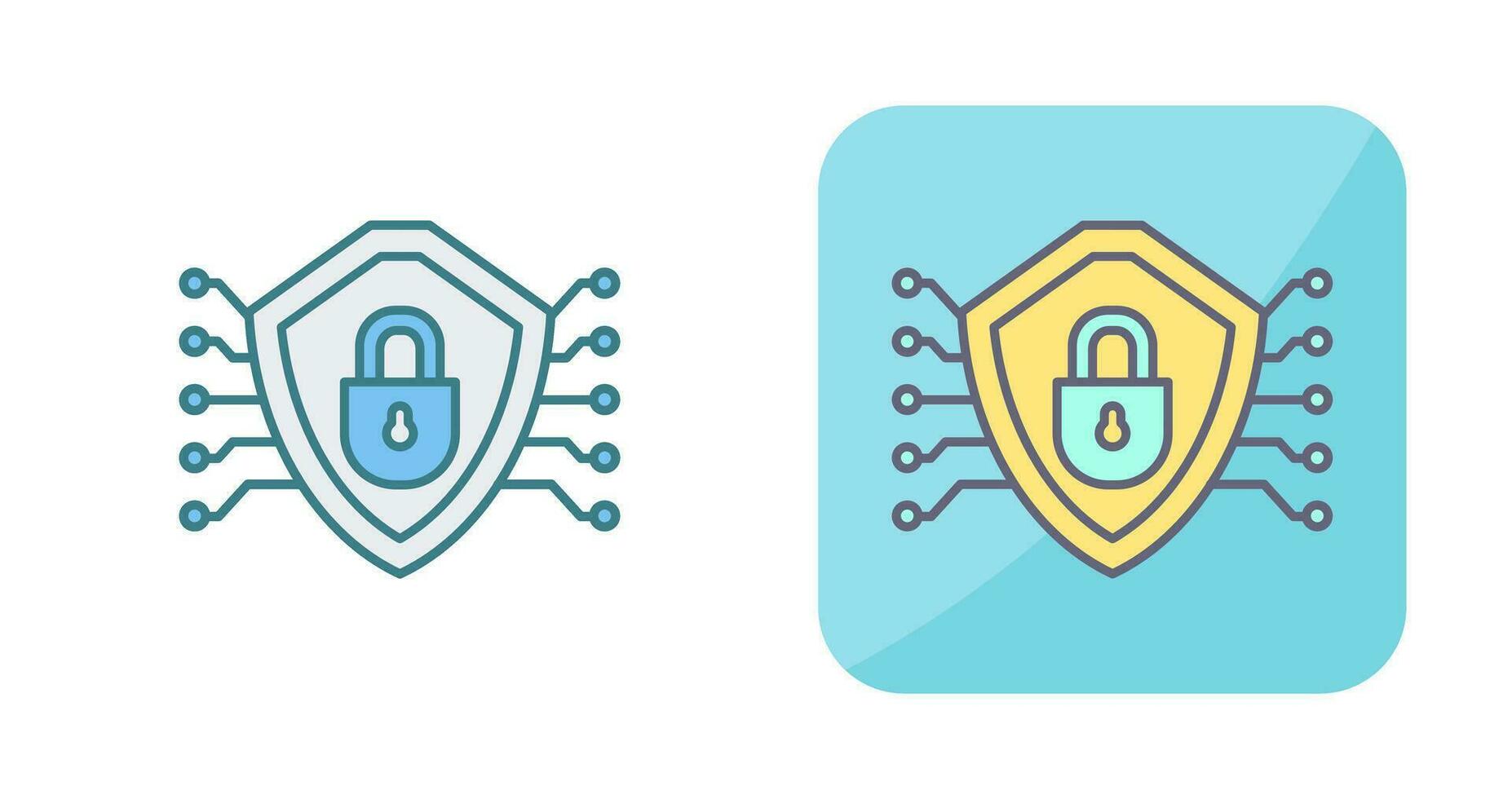 Cyber Security Vector Icon