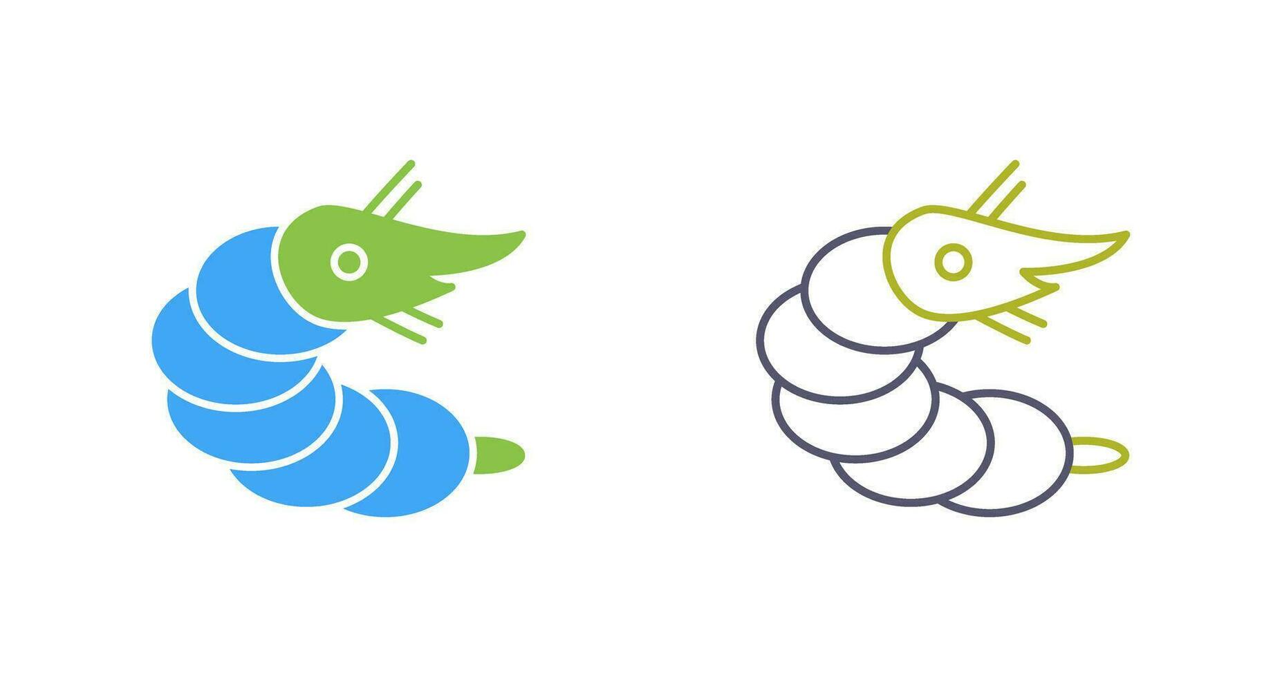 Shrimp Vector Icon