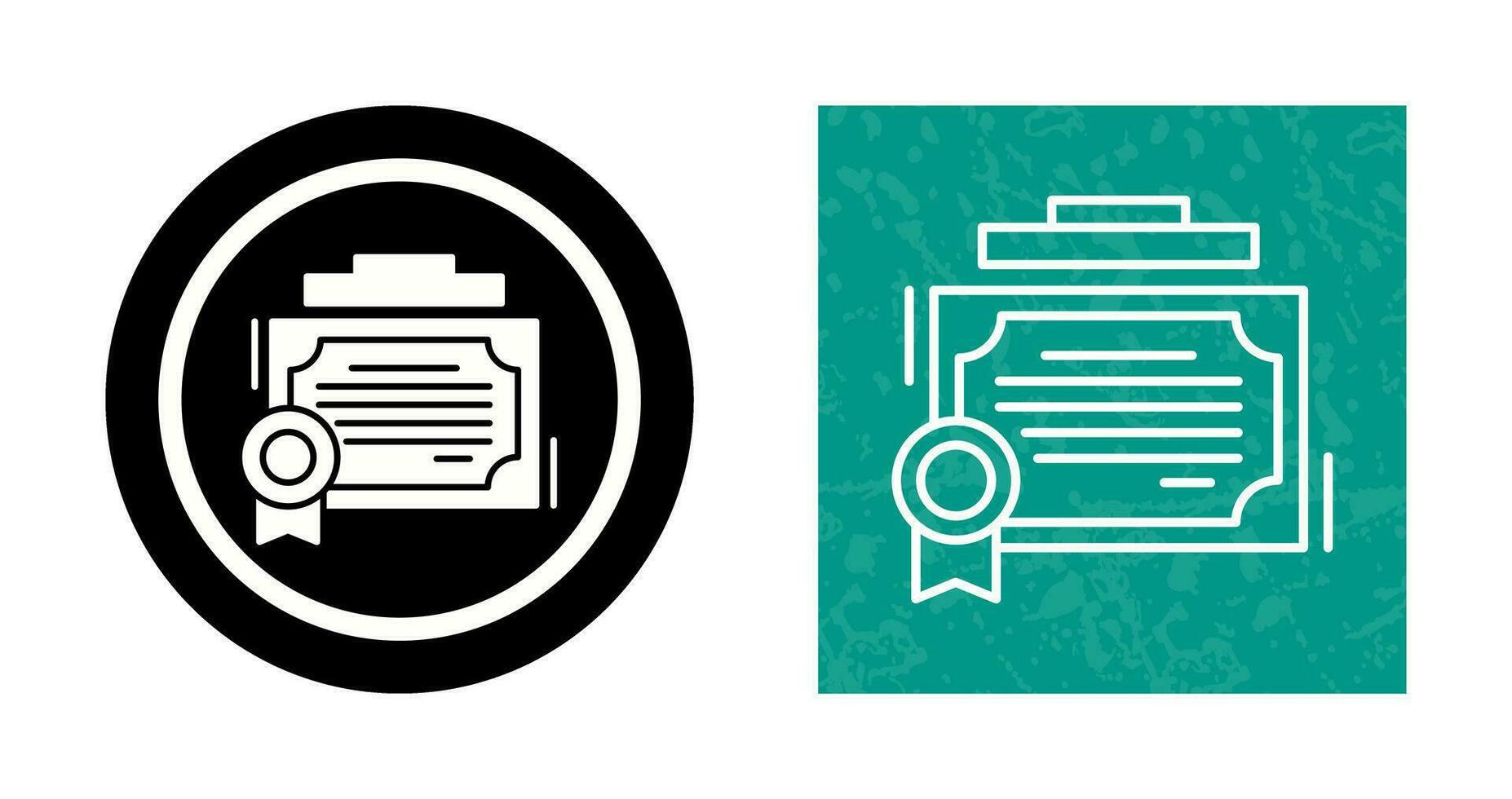 Certificate Vector Icon