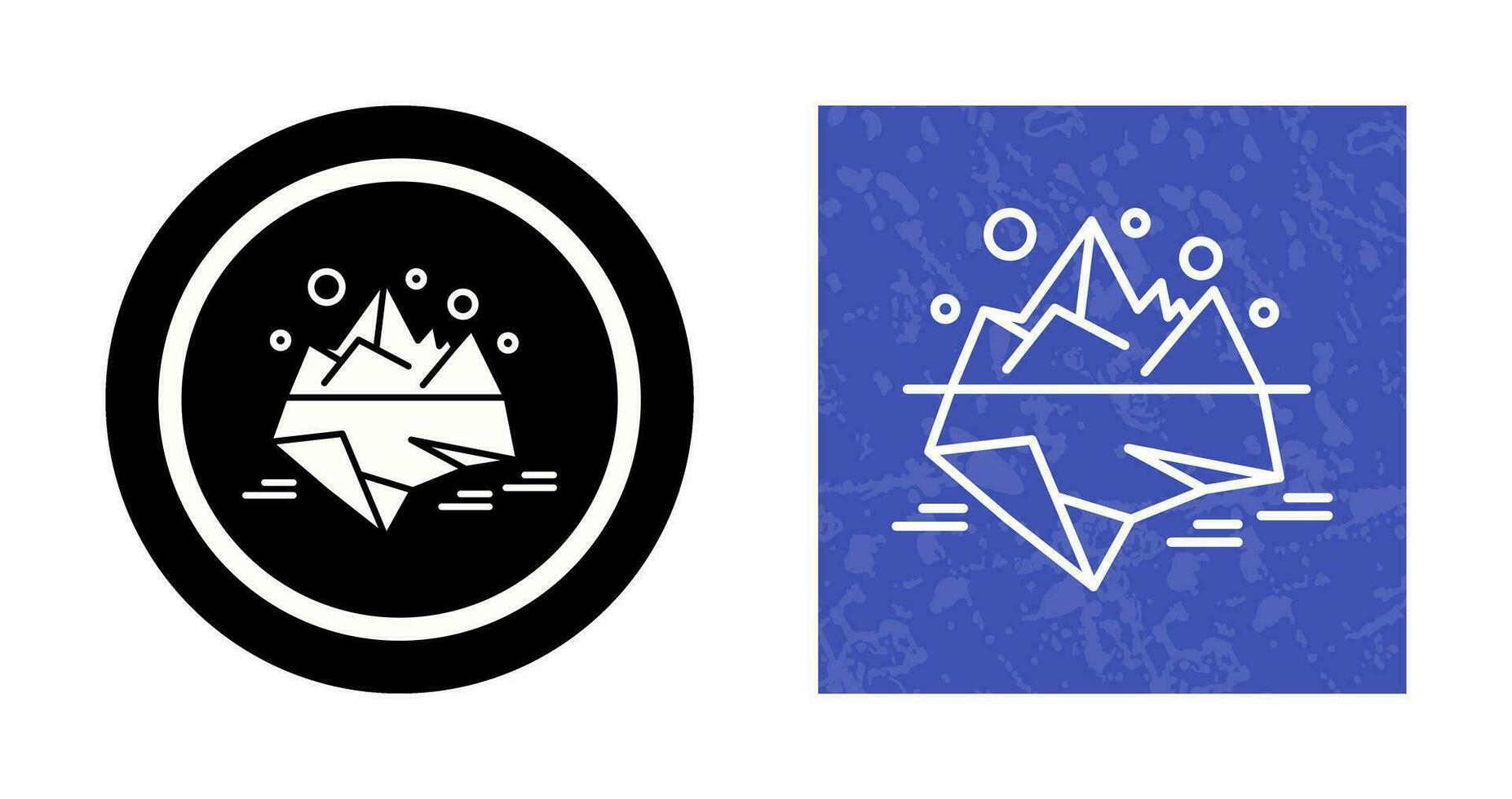 Iceberg Vector Icon