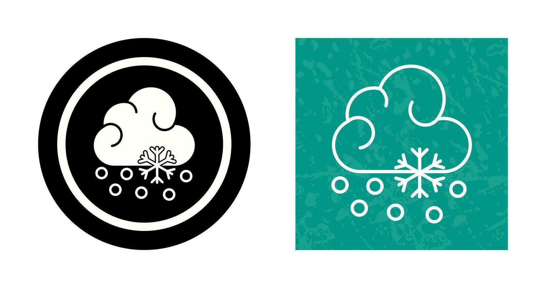Snow Fall Vector Icon