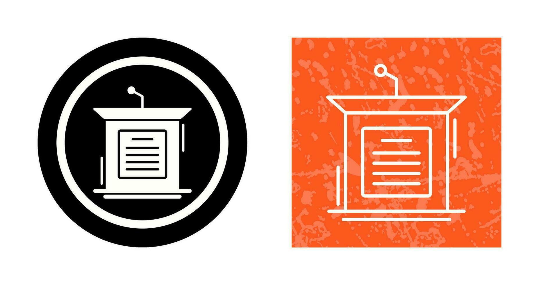 Podium Vector Icon