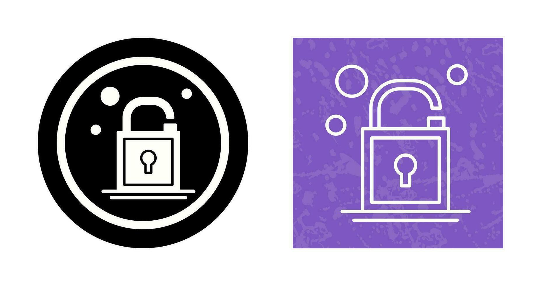 Open Lock Vector Icon