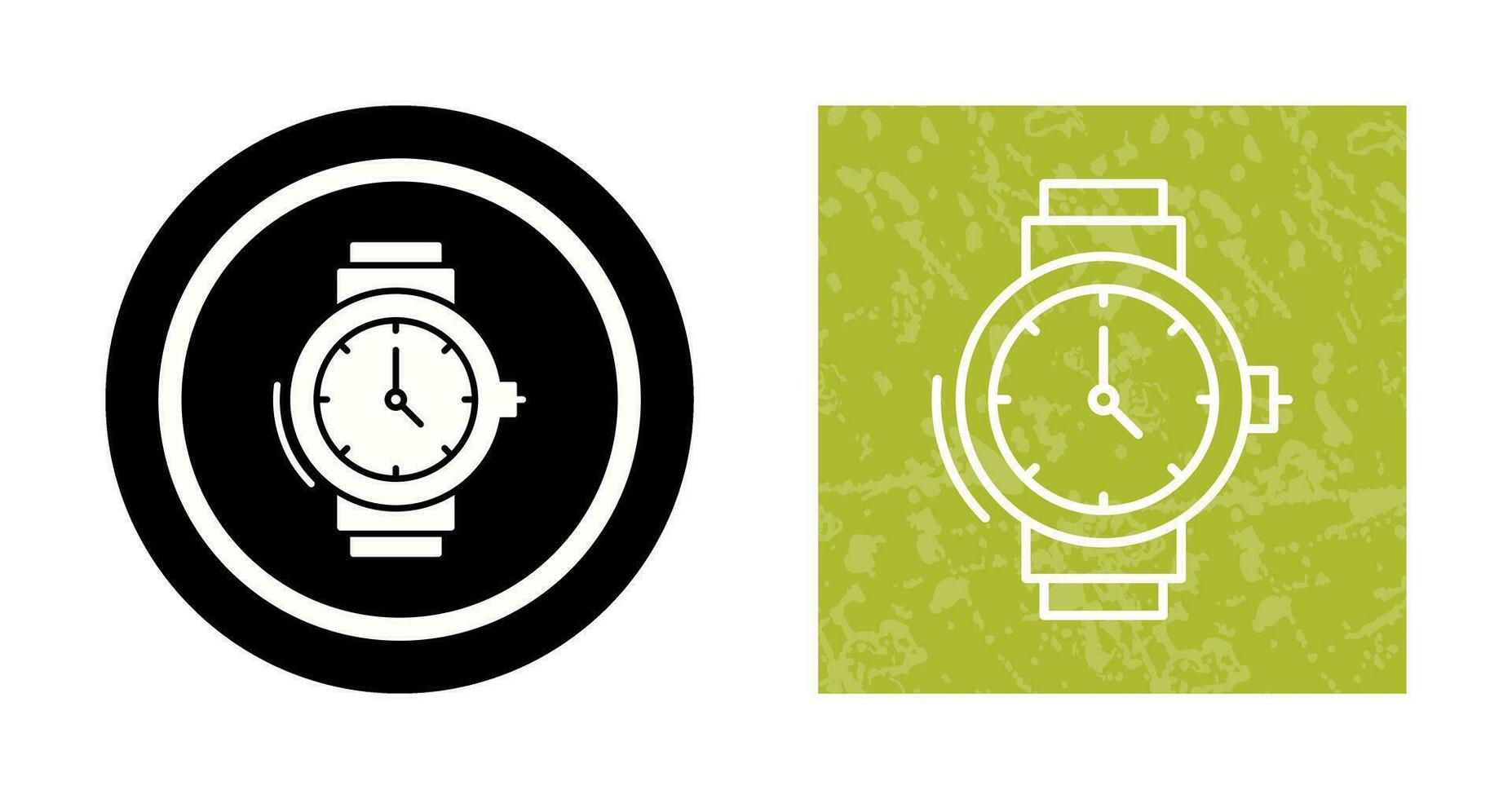 icono de vector de reloj de pulsera