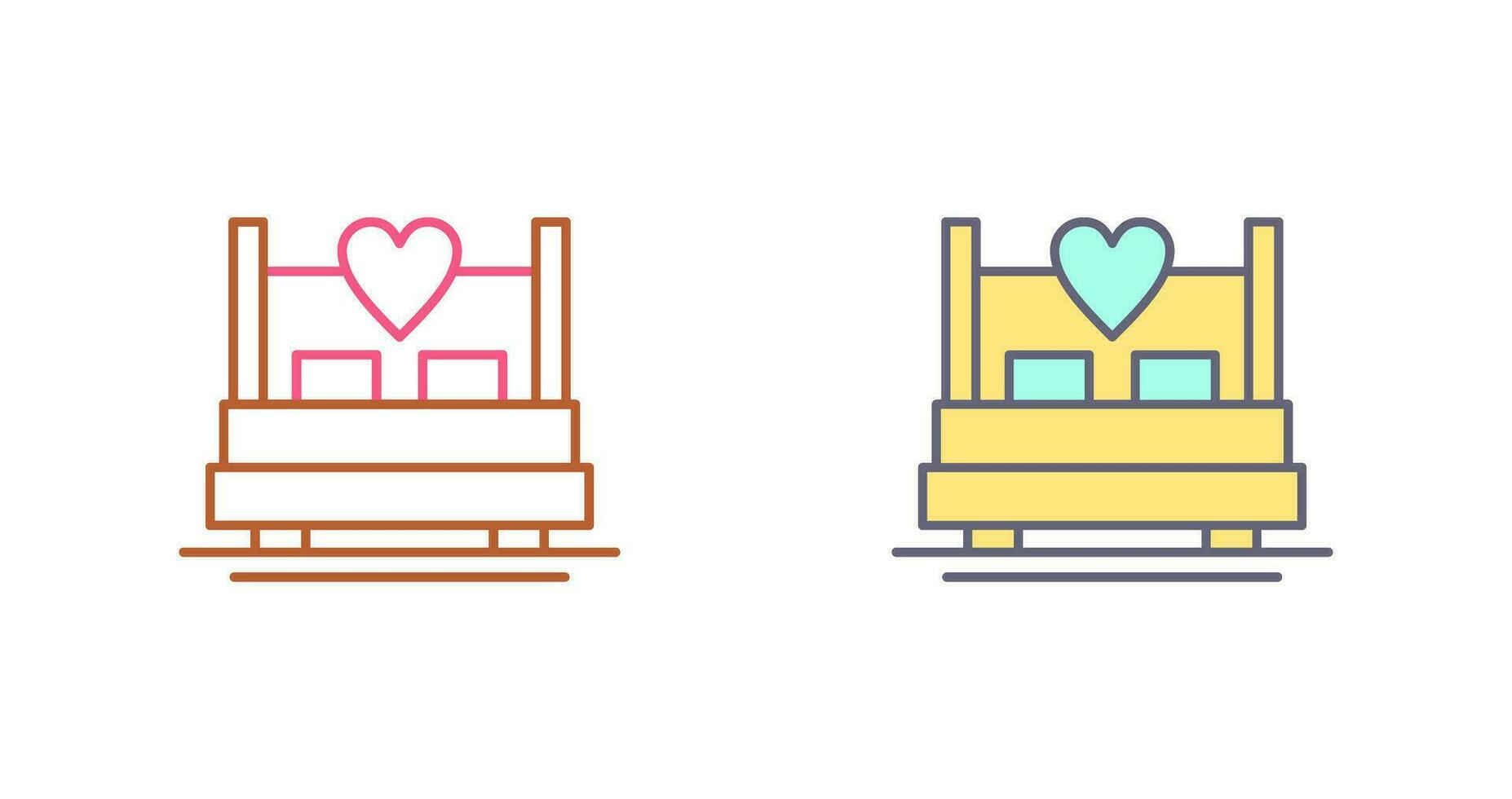 Double Bed Vector Icon