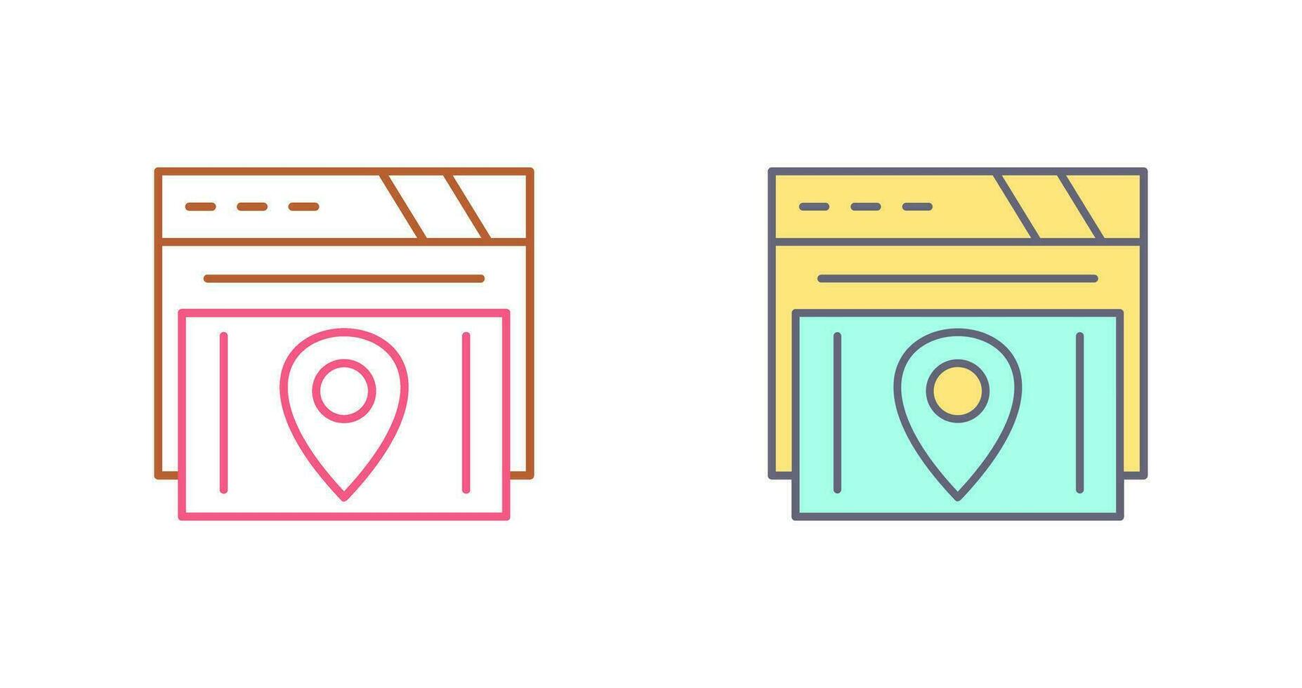 Map Location Vector Icon
