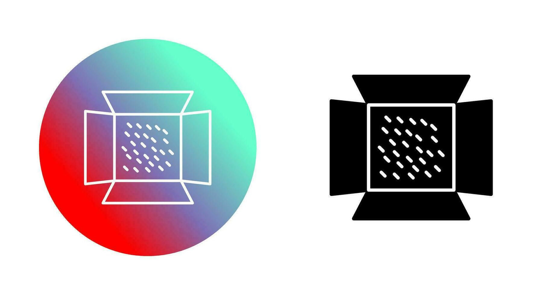 Unique Lights Vector Icon