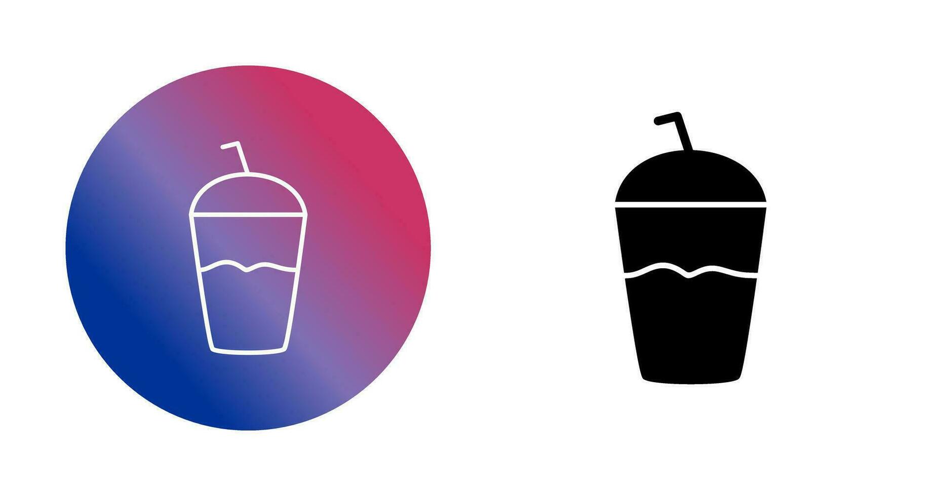 icono de vector frappé