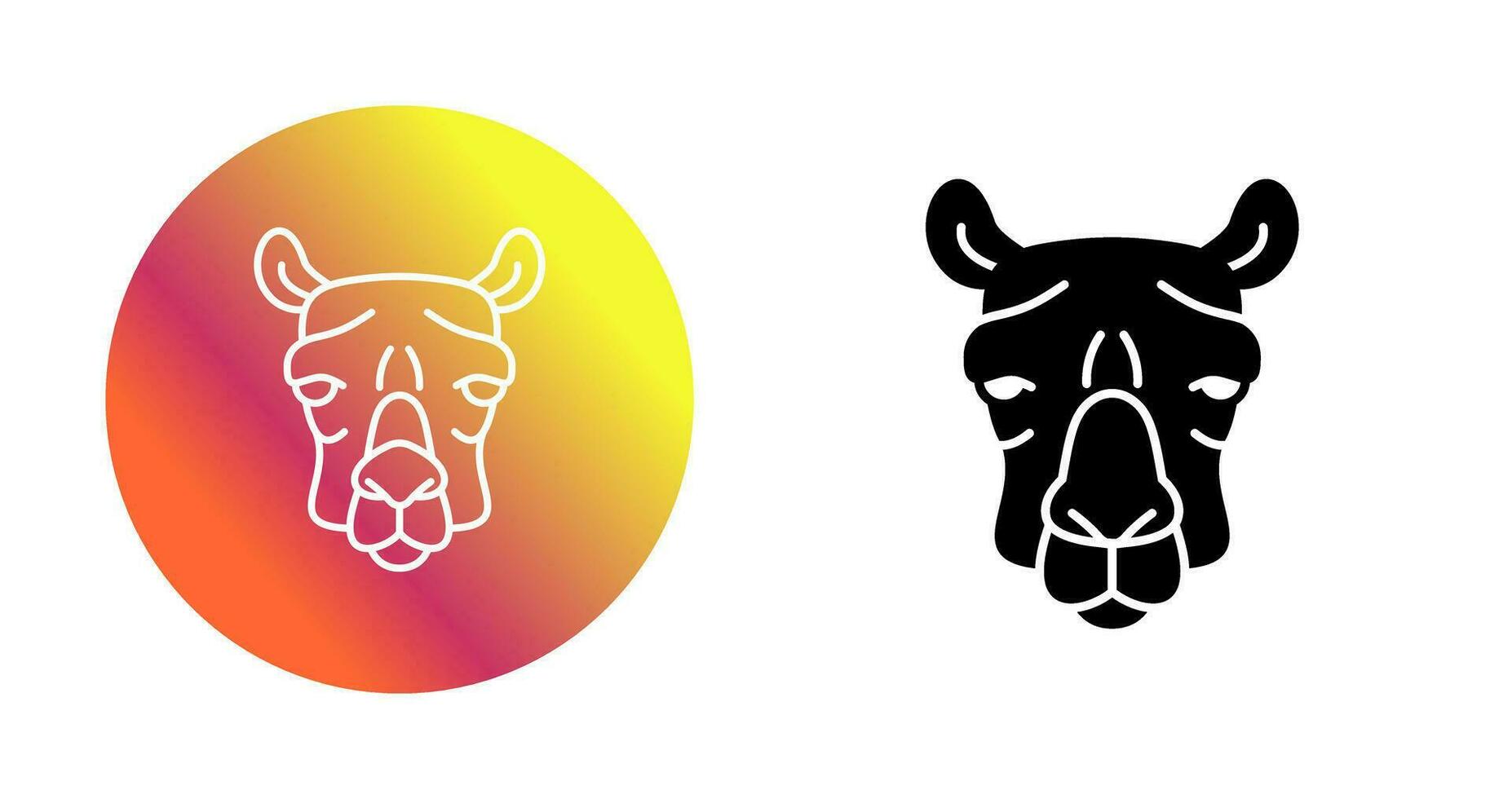 Camel Vector Icon