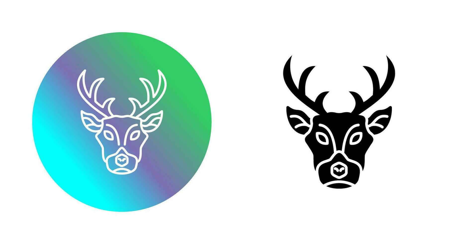 Deer Vector Icon