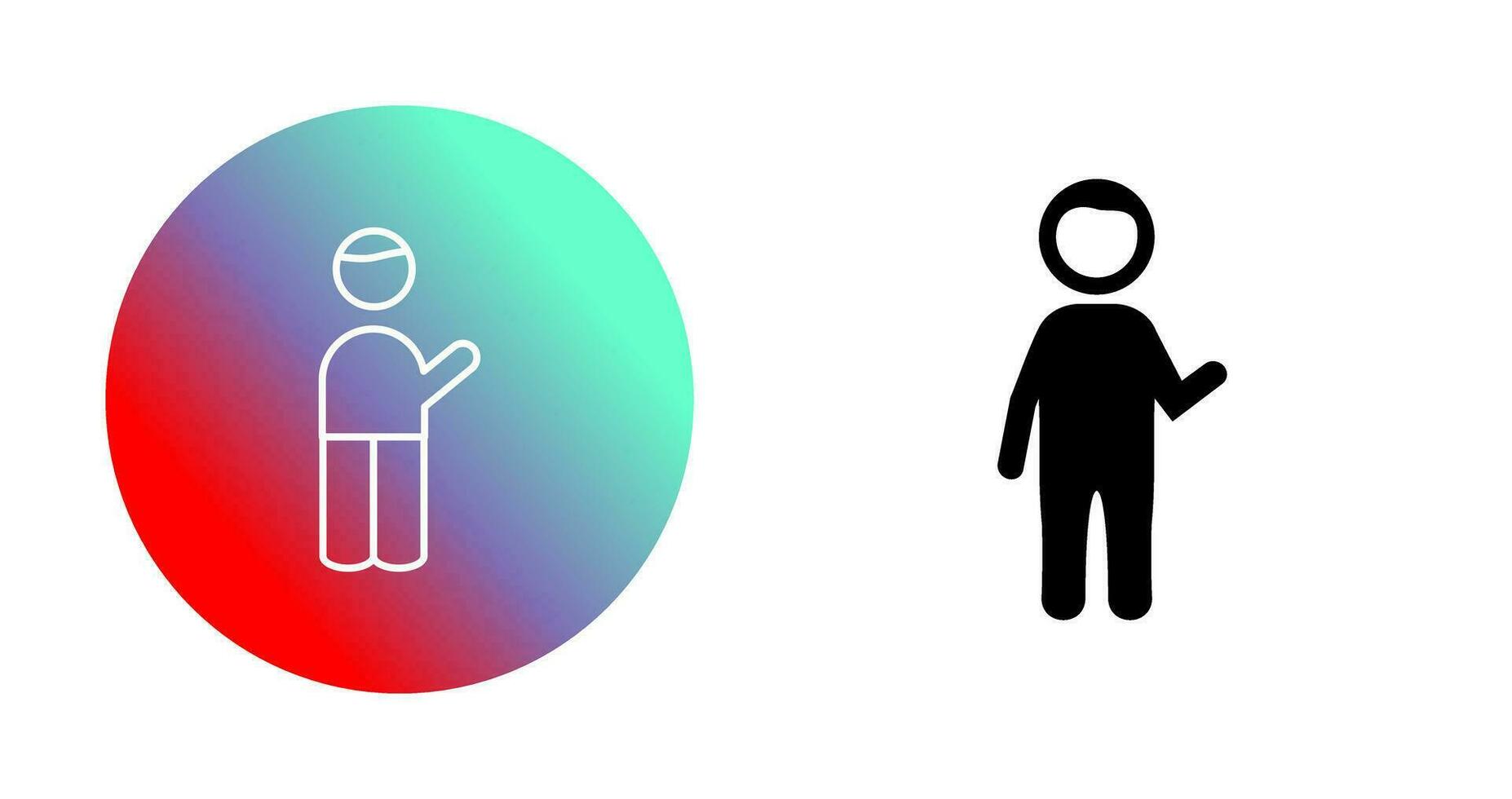 Museum Guide Vector Icon
