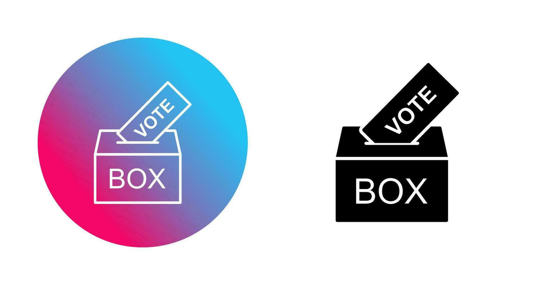 Giing Vote Vector Icon
