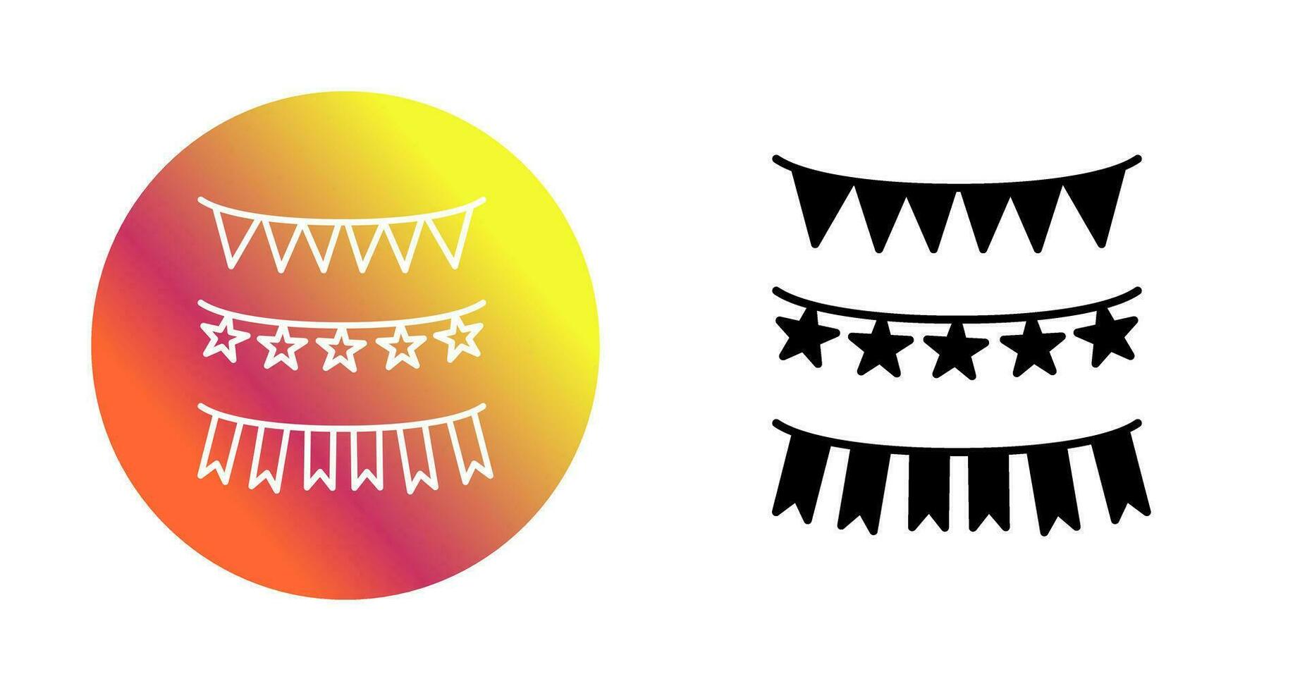 Garlands Vector Icon