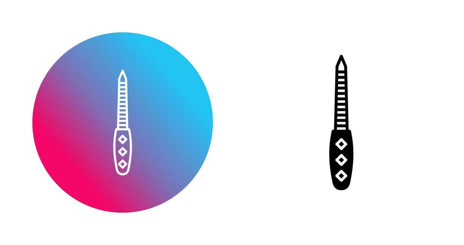 Nail File Vector Icon