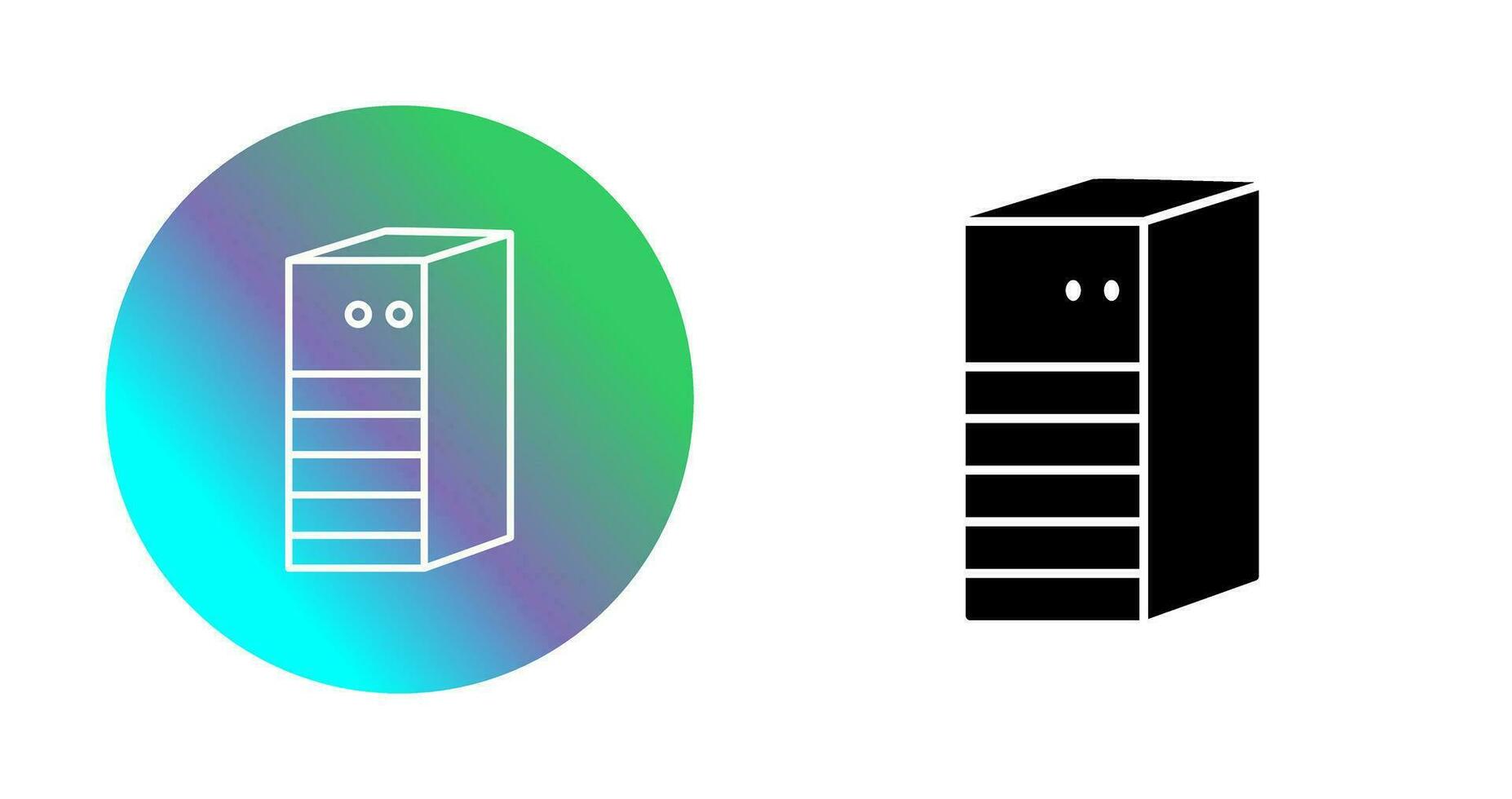 Server Network Vector Icon