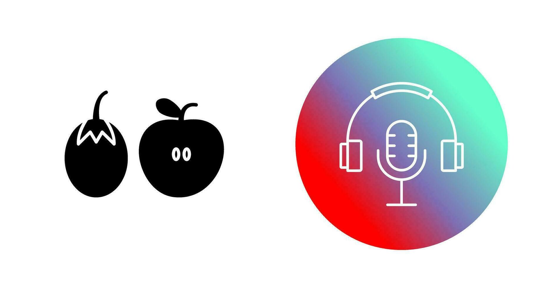 icono de vector de podcast