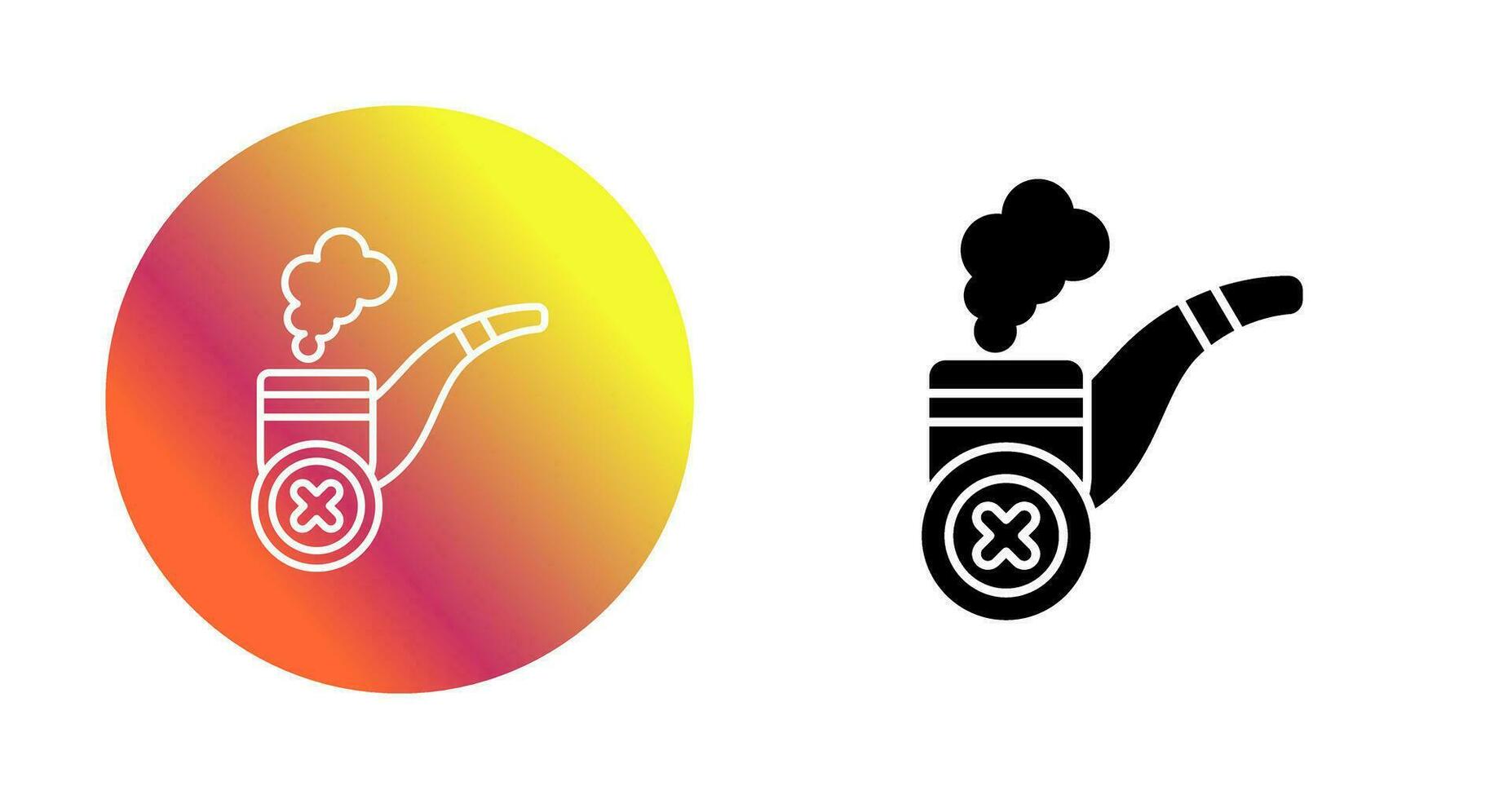 No Cigar Vector Icon