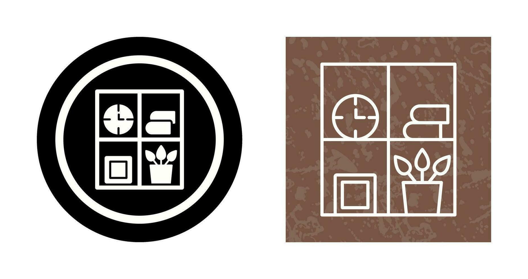 Bookshelf Vector Icon