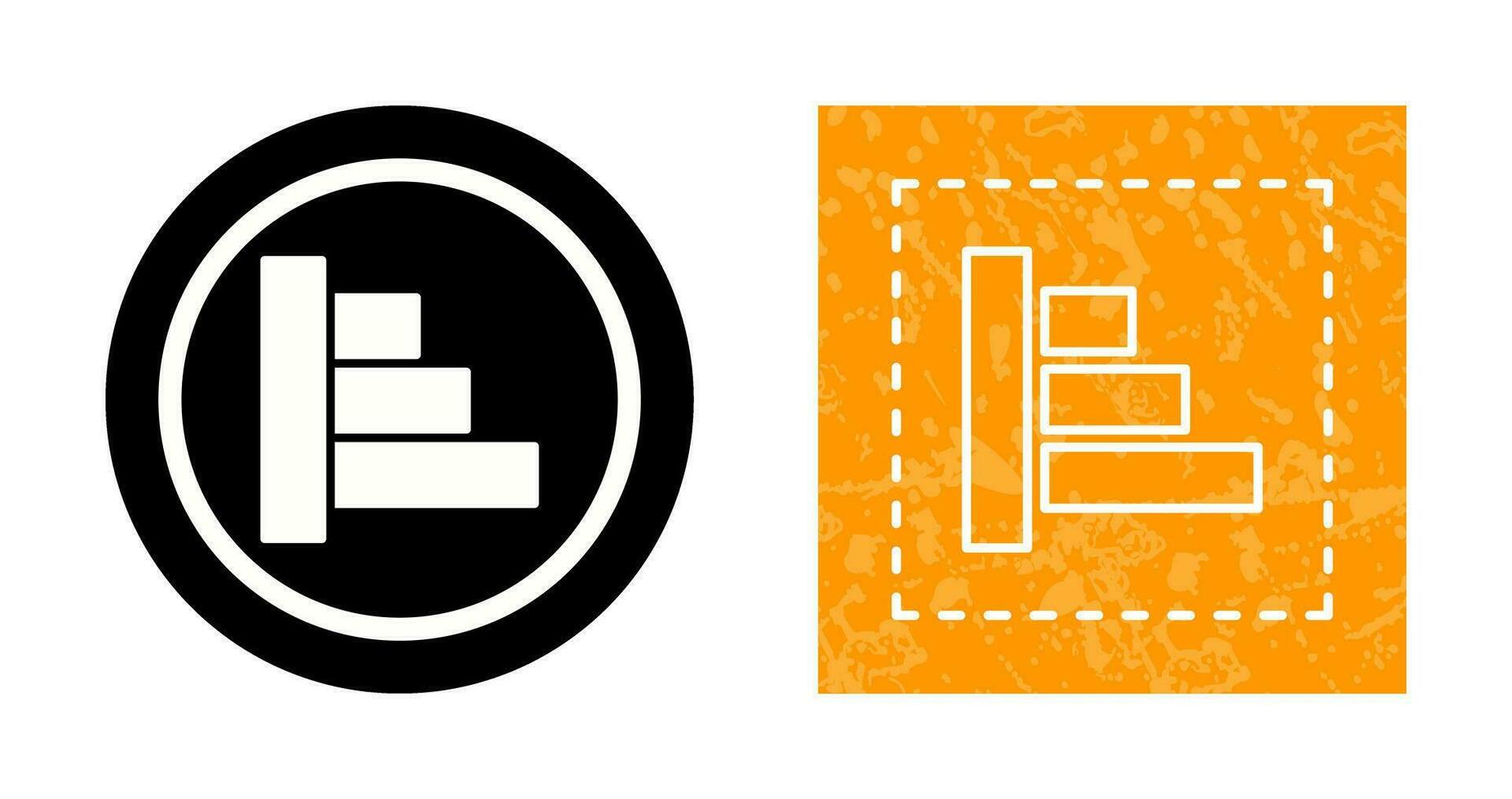 Object Alignment Vector Icon