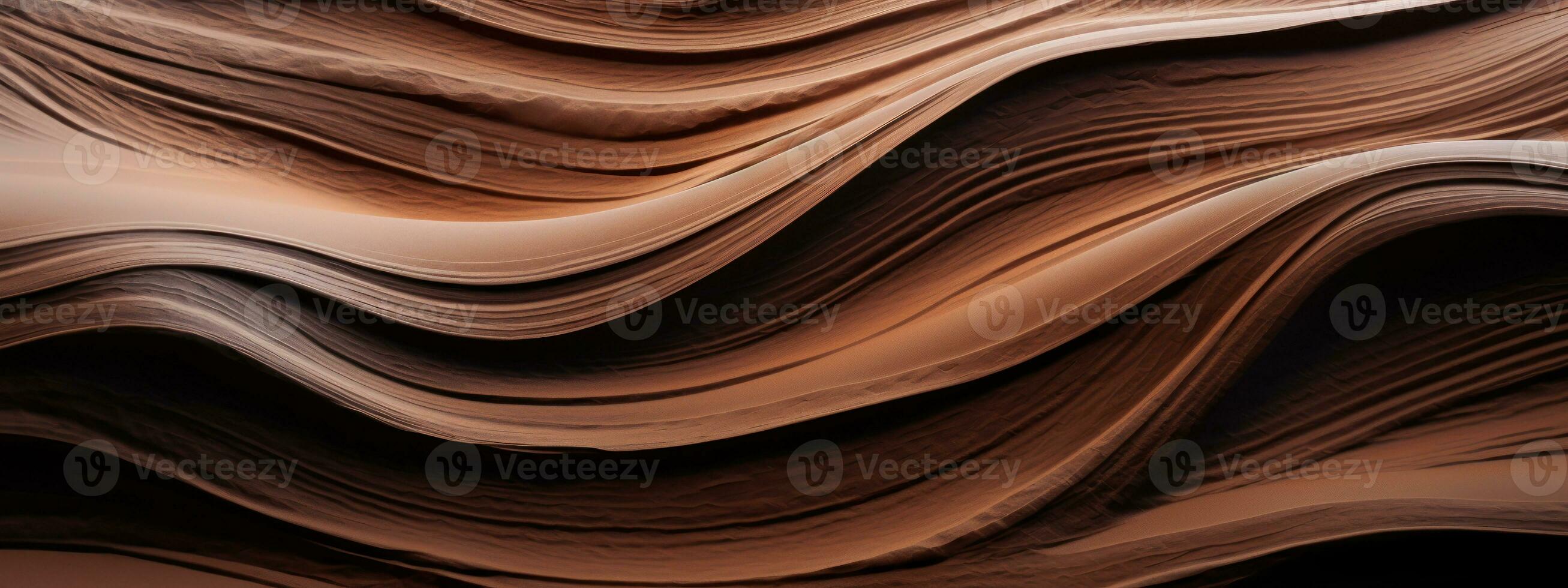 Close-up desert dune textures. AI Generative photo