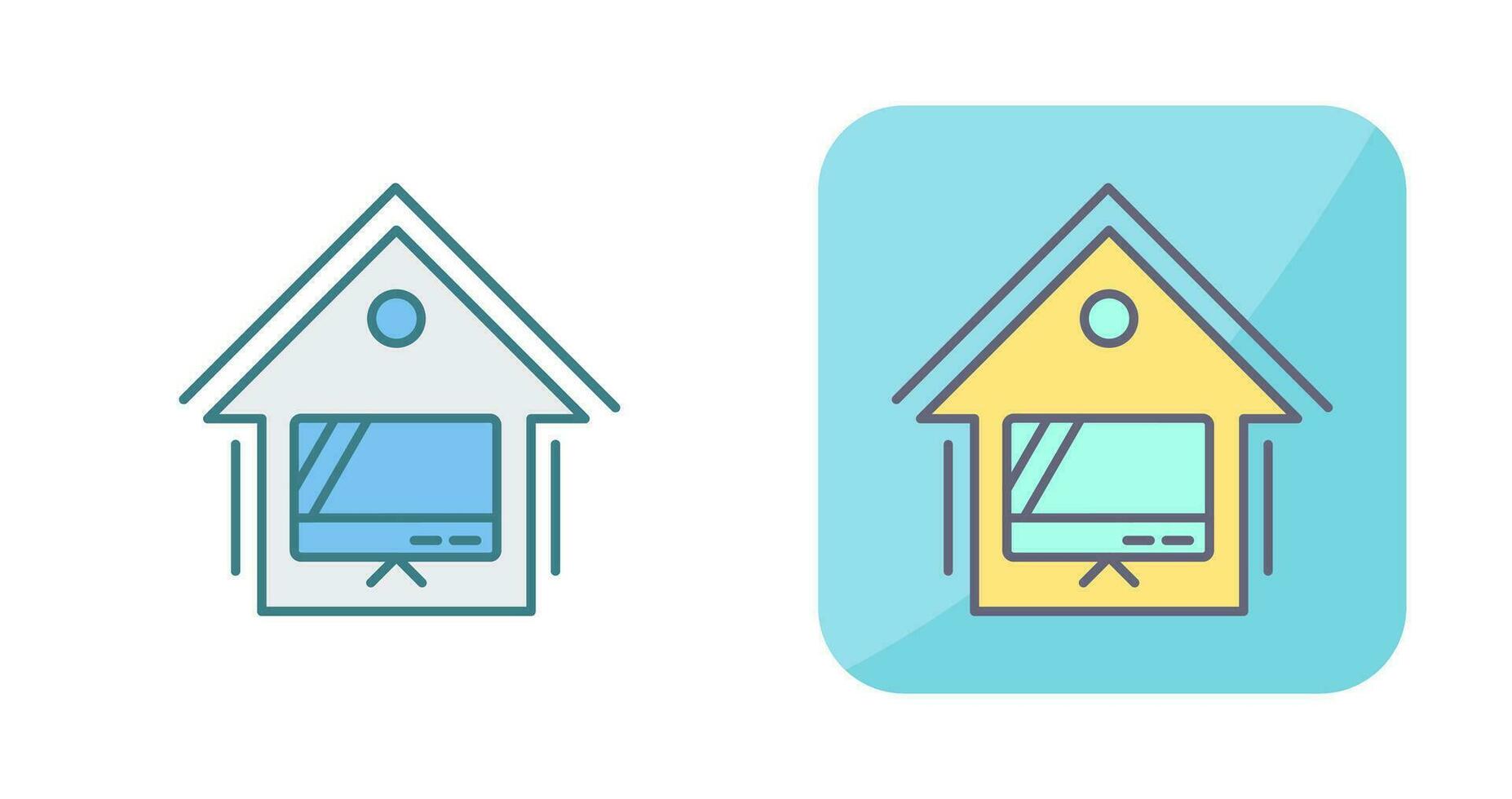 Smart TV Vector Icon