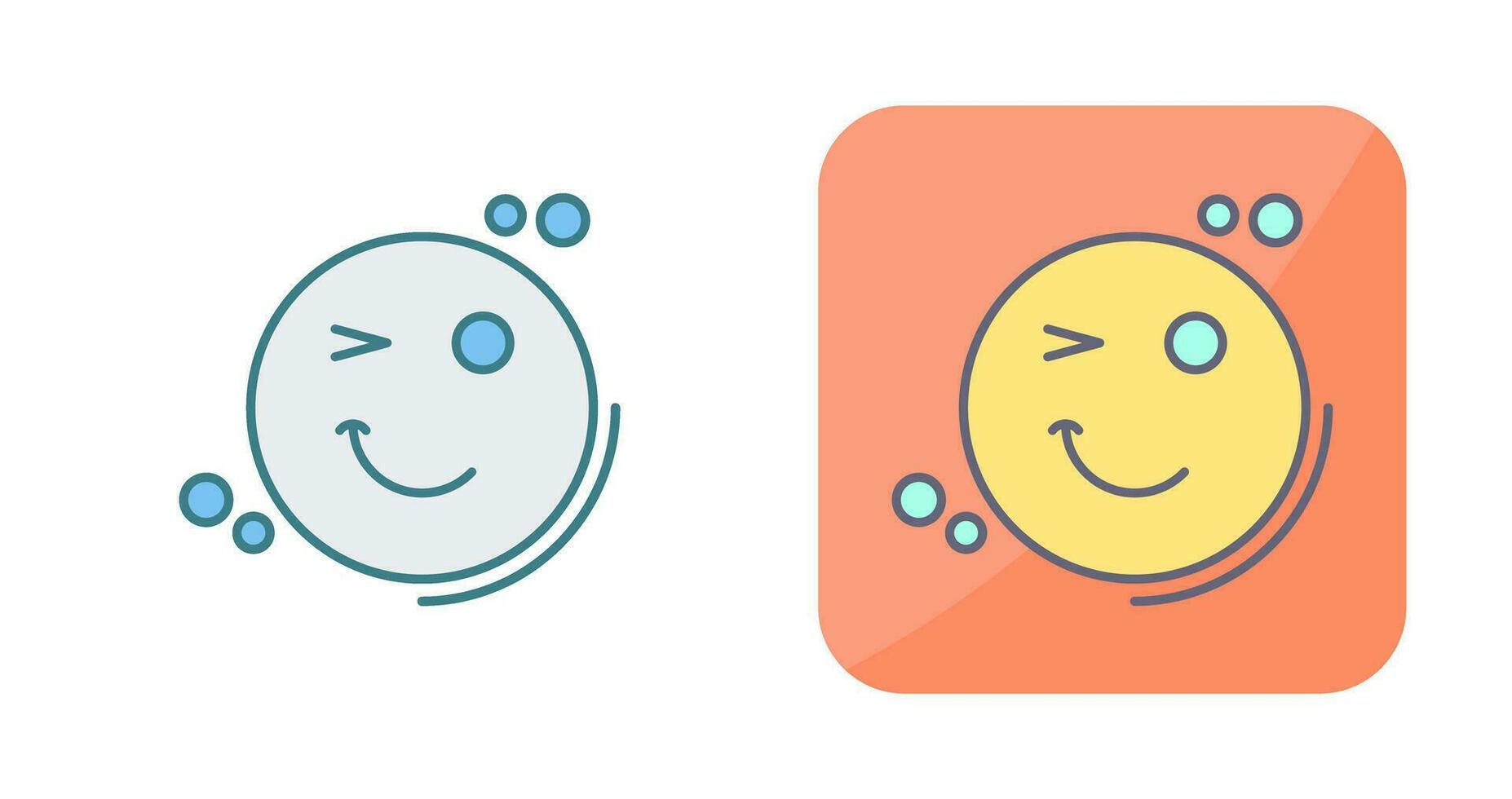 Wink Vector Icon