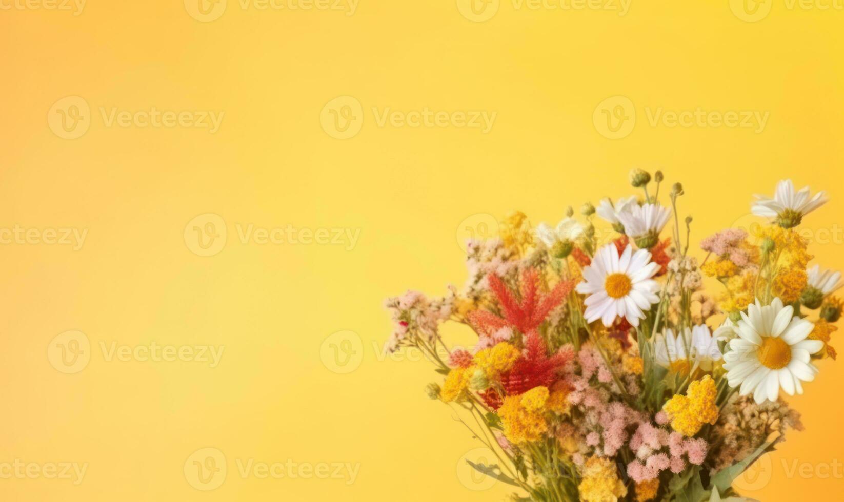A vibrant bouquet of assorted flowers. AI Generative photo