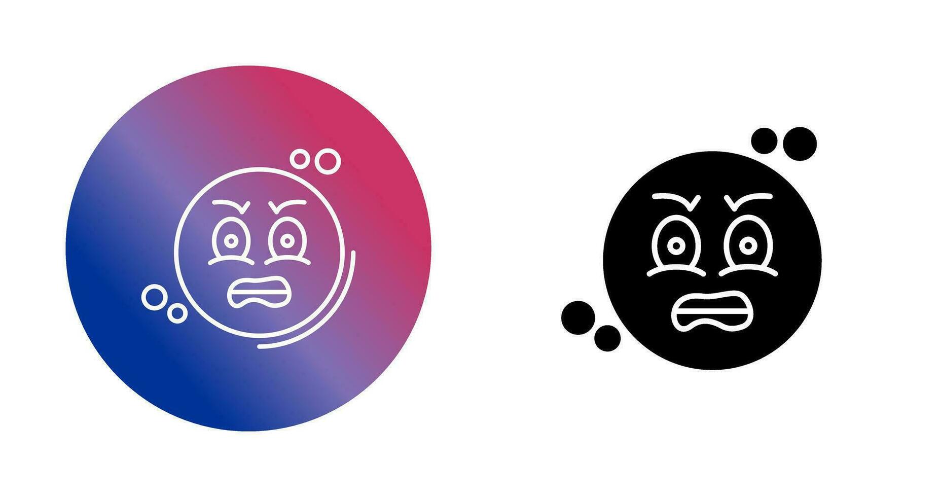 Angry Vector Icon