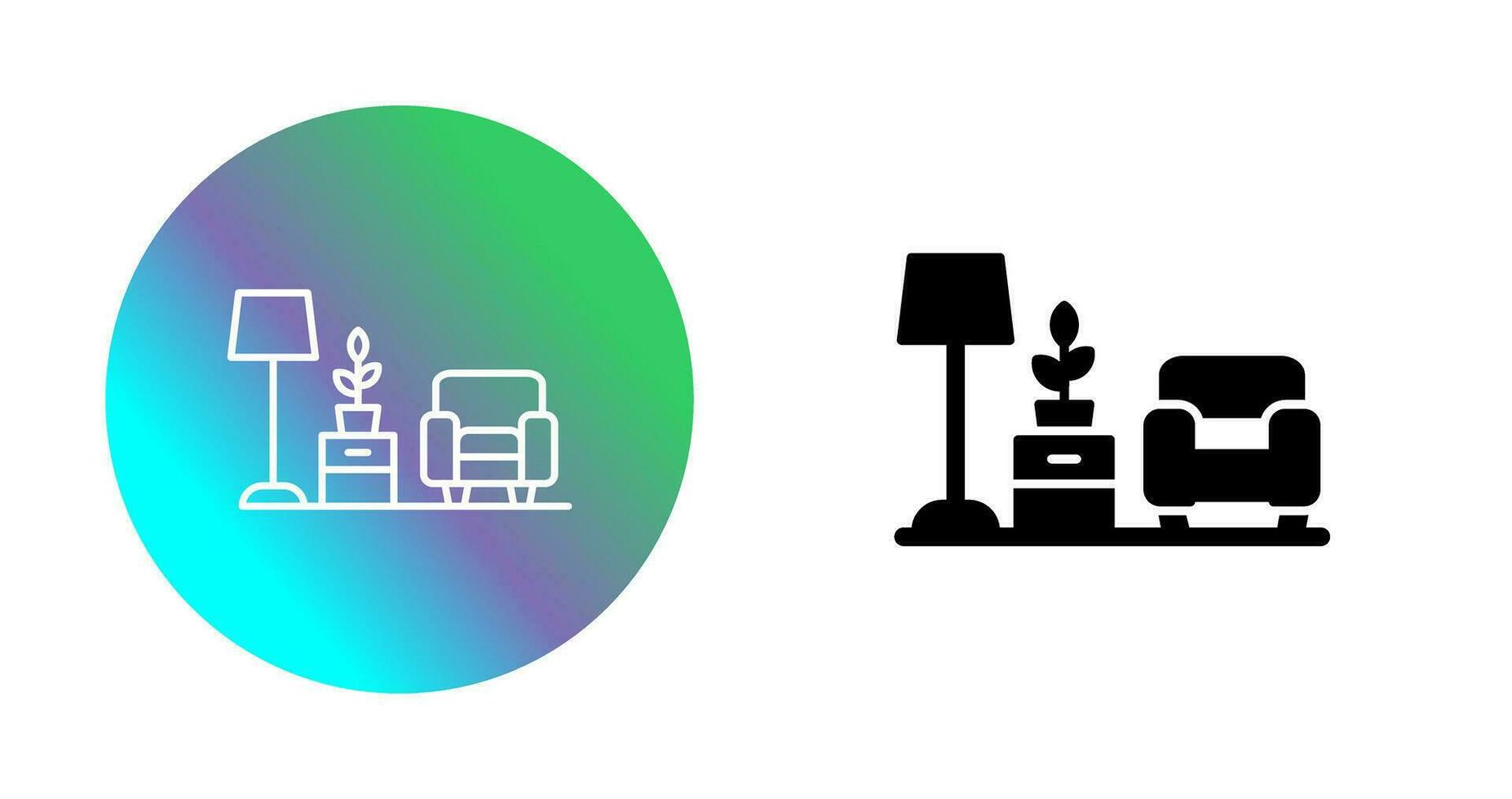 Living Room Vector Icon