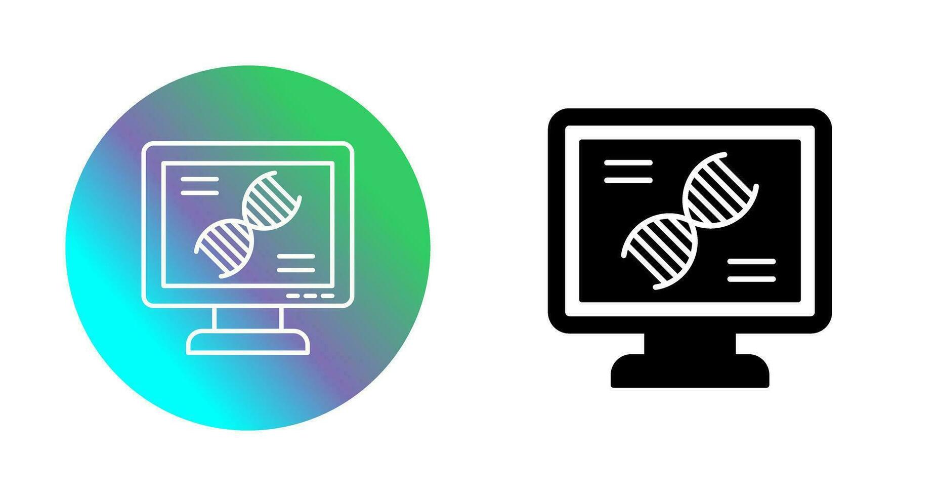 Dna Test Vector Icon