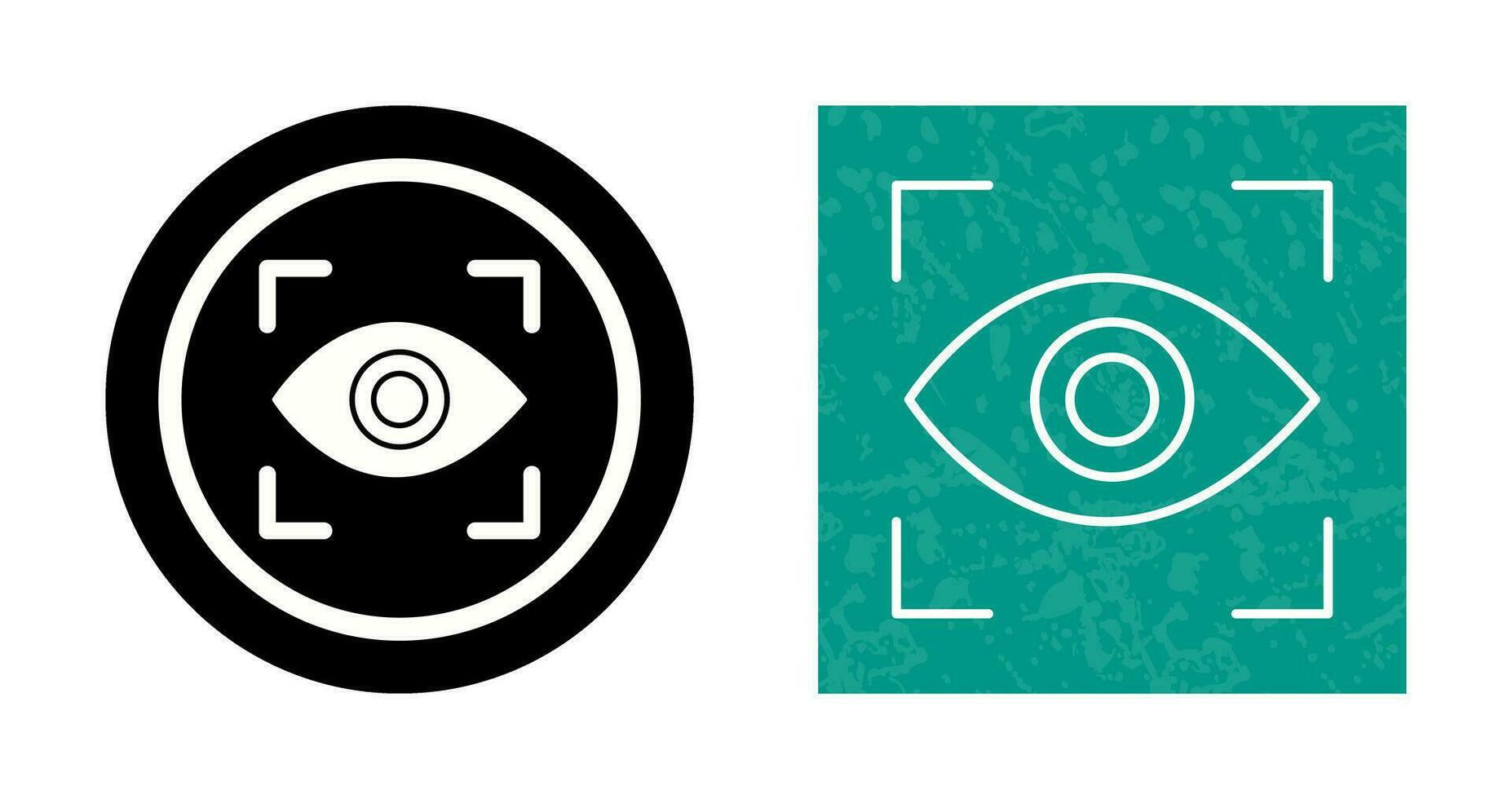 Eye Scan Vector Icon