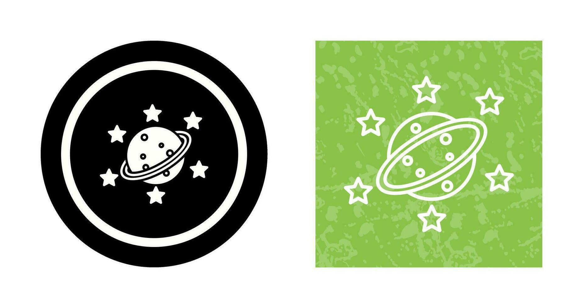 Saturn Vector Icon