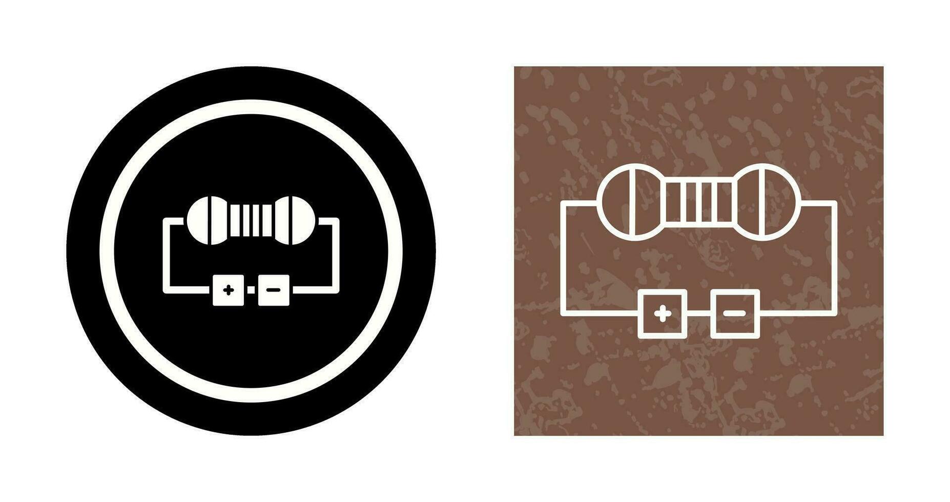 Resistor Vector Icon