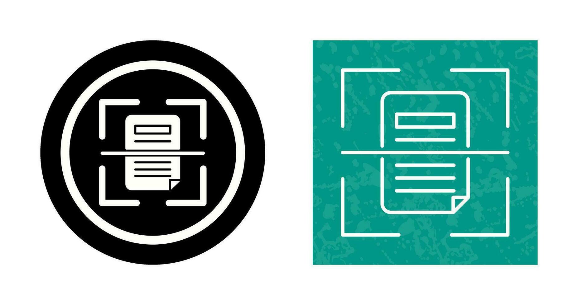 Scan Vector Icon