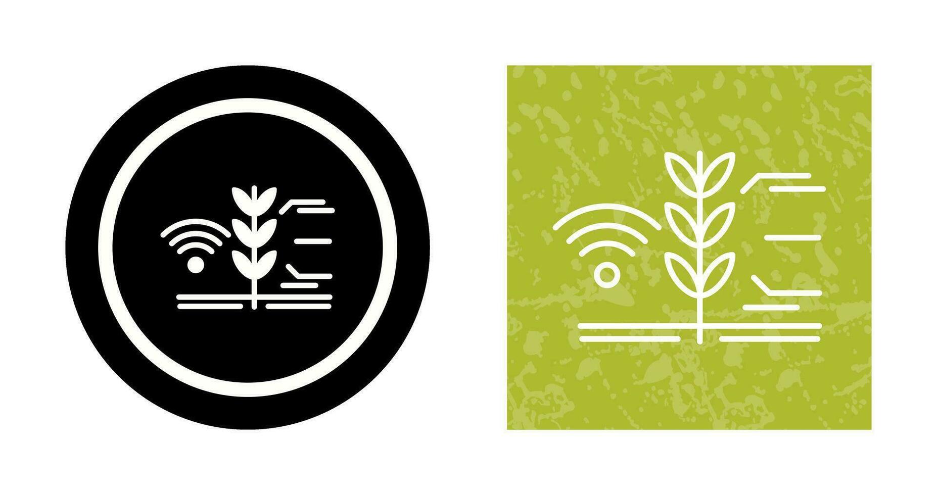 Smart Farm Vector Icon