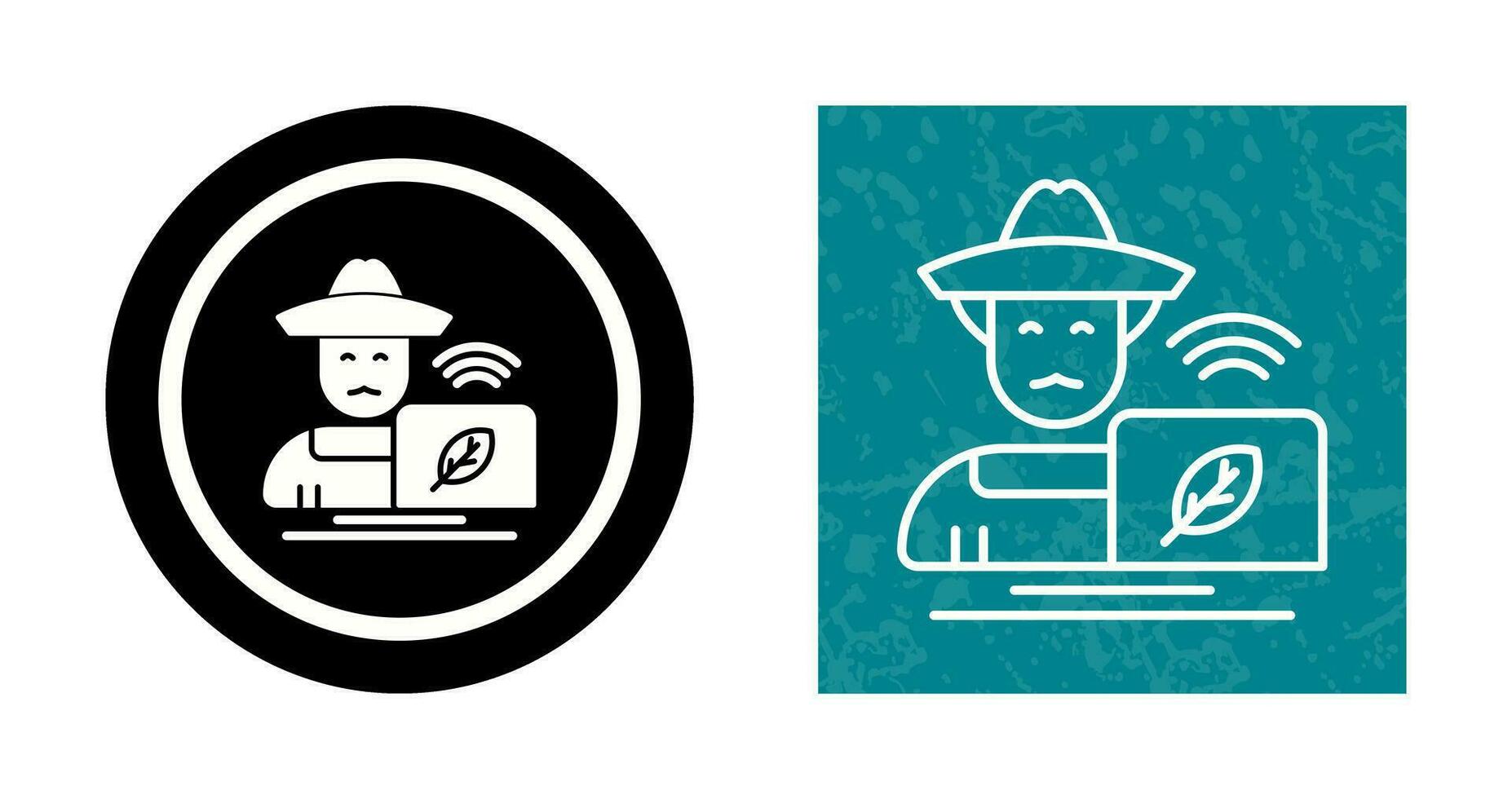 Farmer Vector Icon